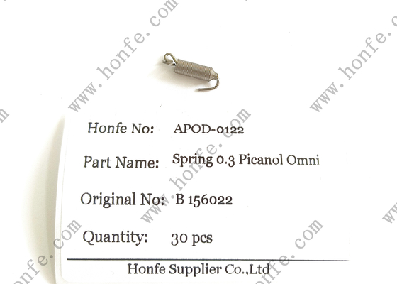Spring B156022 Φ0.30 Bagian ganti tenun Air Jet Tenun Picanol Delta / Omni