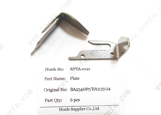 Pelat BA235124 BA234687 Rapier Looms Picanol Seri Optimax Suku Cadang Alat Tenun