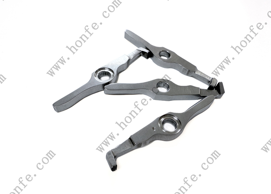 Gripper Bawah Dengan Counterbore 911319363 D1 1.5*3 Diamond Knurled Suku Cadang Alat Tenun Sulzer