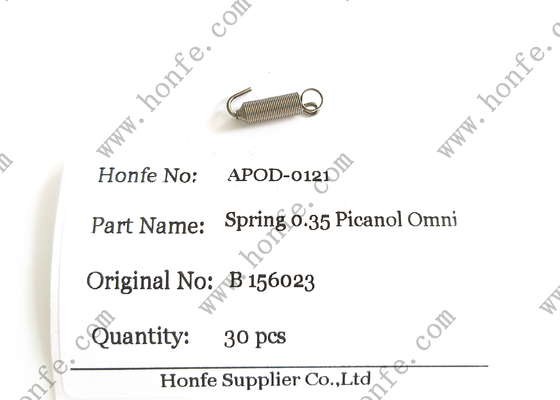 Spring B156023 φ0.35 Bagian ganti tenun Air Jet Tenun Picanol Delta / Omni