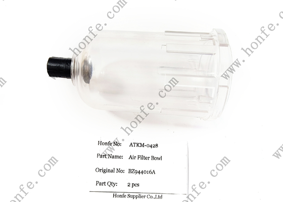 Mesin Tekstil Air Filter Bowl BZ944016A Tsudakoma Total Tinggi 129mm Dasar OD 60mm ID 55mm