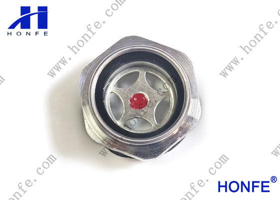 Kaca Tingkat Minyak Dengan O-Ring 921.866.010 G3/4" Mesin Tekstil Bagian-bagian Mesin Tenun Proyektil Kualitas tinggi