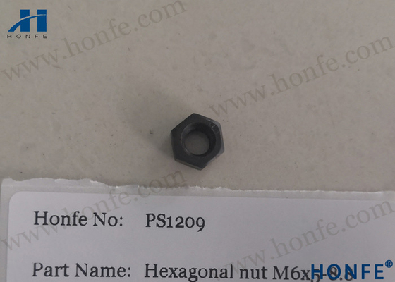 Kacang Heksagonal 921-506-000 Suku Cadang Mesin Tekstil Tenun Proyektil