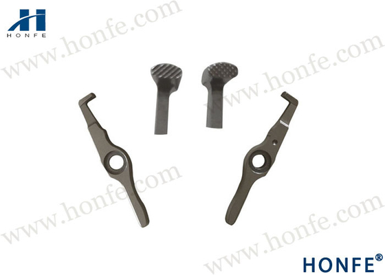 Diamond Knurled 911-319-363 Suku Cadang Proyektil Loom Gripper Bawah Dengan Counterbore