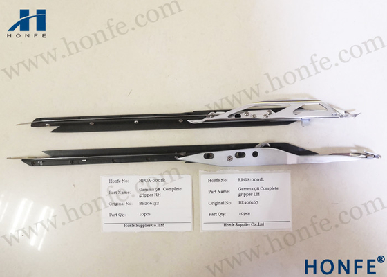 Gripper Kiri / Kanan BE206167 / BE206132 Suku Cadang Alat Tenun Untuk GAMMA98