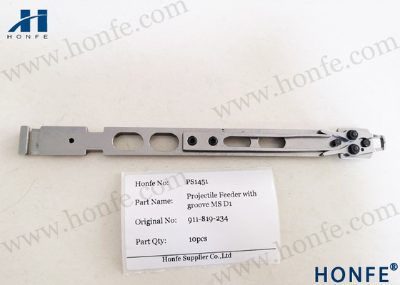 Pengumpan Proyektil dengan Groove MS D1 911819234 Untuk Mesin Sulzer