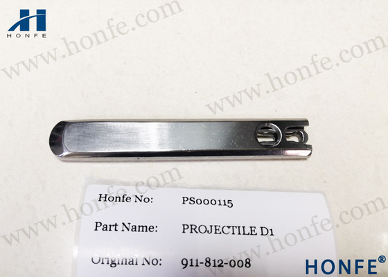 Proyektil D1 911812208/911812008 Suku Cadang Tenun Tenun Untuk Mesin Sulzer