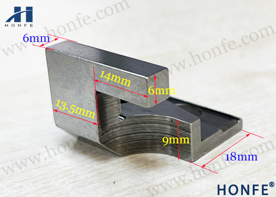 100% QC Lulus Suku Cadang Tenun Proyektil Perak Sulzer P7100 D1