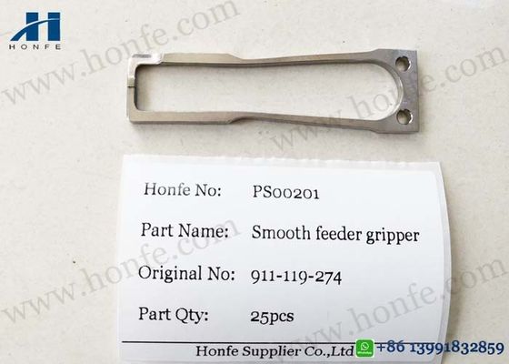 Smooth Feeder Gripper 911-119-274 Komponen Tenun Proyektil