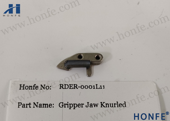Suku Cadang Rapier HONFE-Dorni Loom Gripper Jaw Knurled Grooved